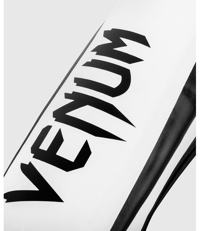 Venum Elite Kickboks Scheenbeschermer Wit Zwart