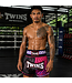 Twins Special Muay Thai & Kickboks Shorts TTBL Maze – Black/Pink
