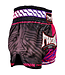 Twins Special Muay Thai & Kickboxing Shorts TTBL Maze – Black/Pink