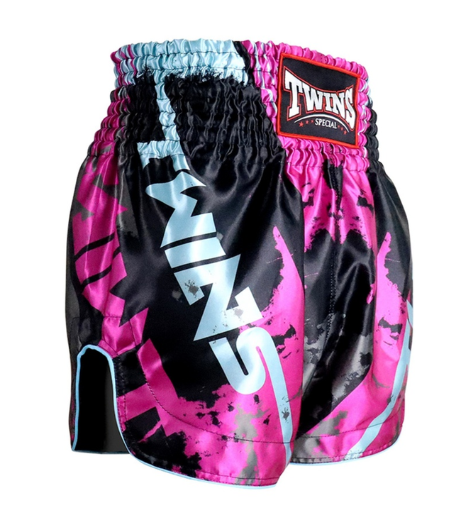 Twins Special Muay Thai & Kickboxing Shorts TTBL Candy – Pink