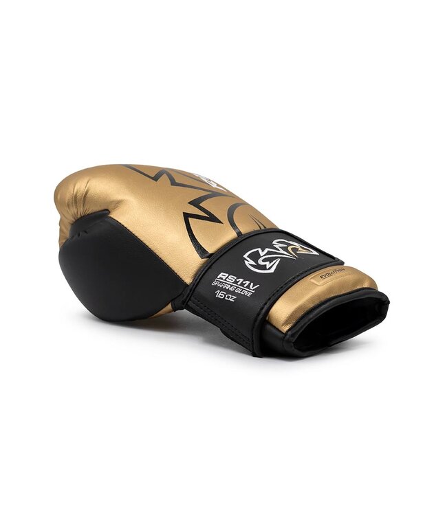 Rival RS11V Evolution Sparring Boxing Gloves – Premium Training Gloves – Gold/Black