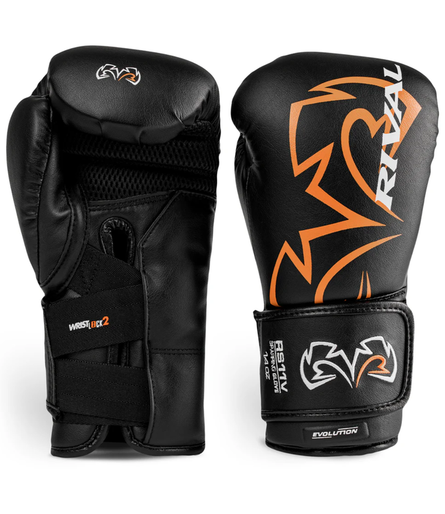 Rival RS11V Evolution Sparring Bokshandschoenen – Premium Training Gloves – Zwart