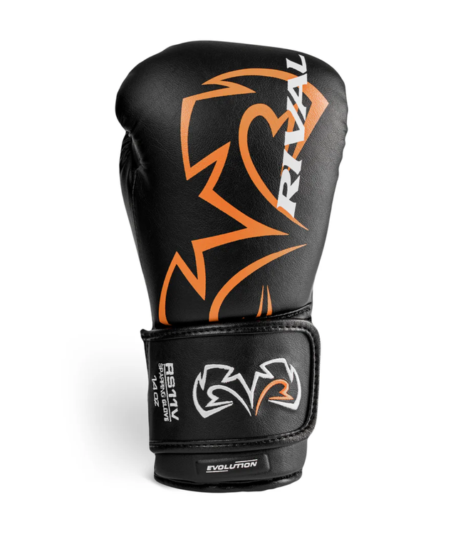 Rival RS11V Evolution Sparring Boxhandschuhe – Premium Trainingshandschuhe – Schwarz