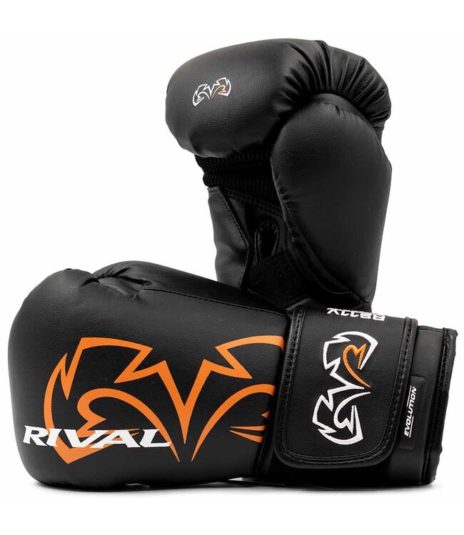 Rival RS11V Evolution Sparring Boxhandschuhe – Premium Trainingshandschuhe – Schwarz