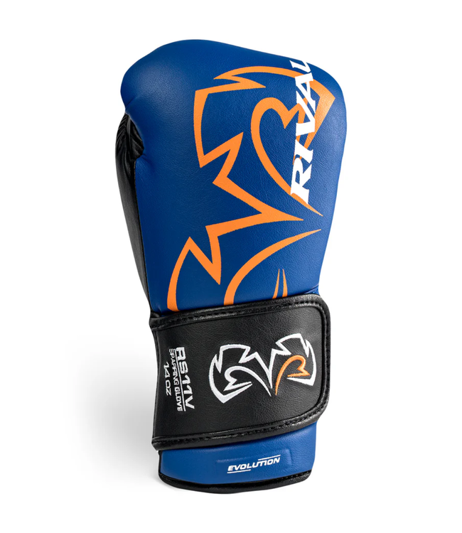 Rival RS11V Evolution Sparring Boxing Gloves – Premium Training Gloves – Blue