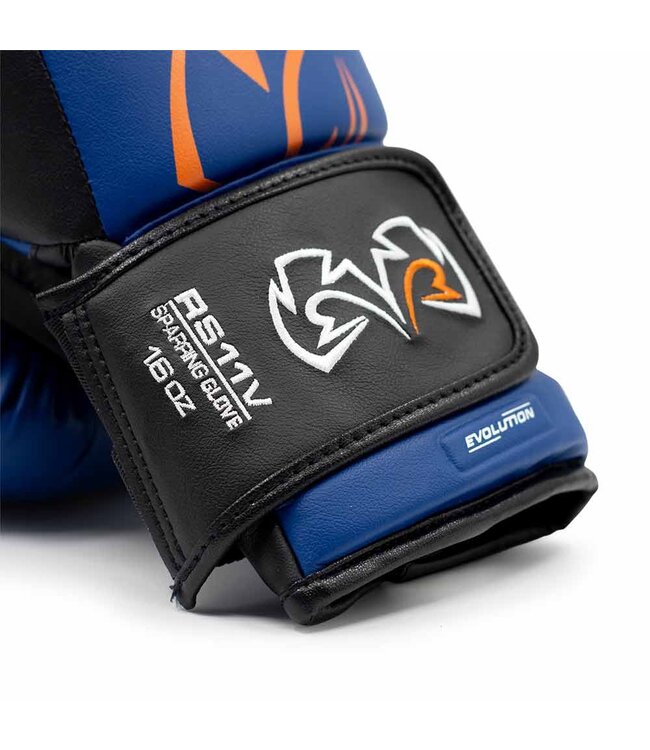 Rival RS11V Evolution Sparring Boxhandschuhe – Premium Trainingshandschuhe – Blau