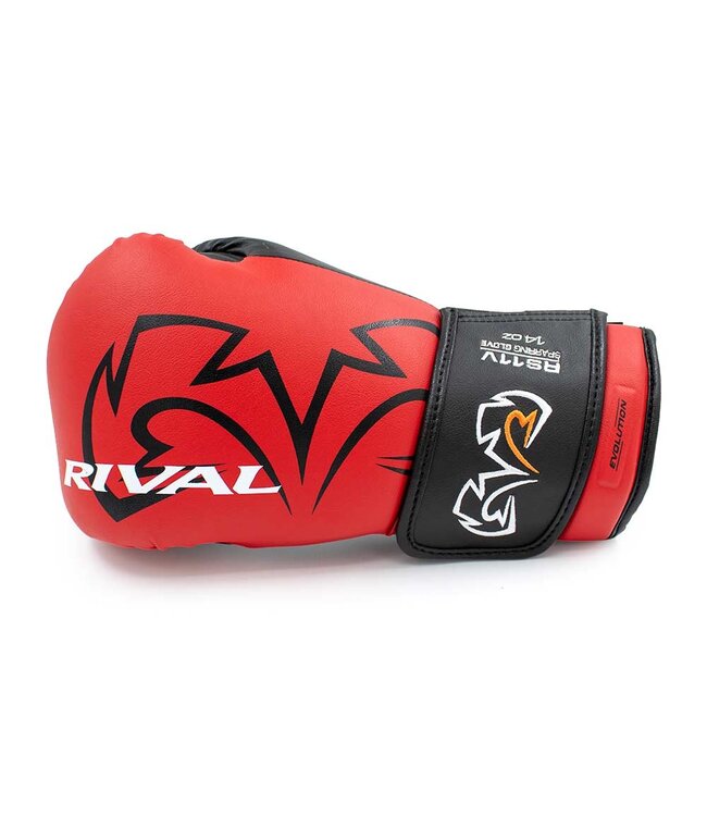 Rival RS11V Evolution Sparring Boxhandschuhe – Premium Trainingshandschuhe – Rot