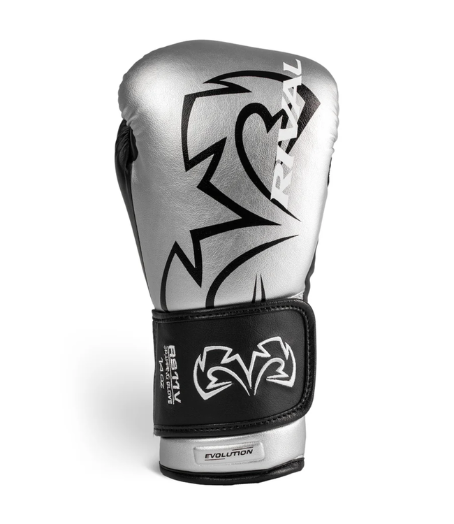 Rival RS11V Evolution Sparring Boxhandschuhe – Premium Trainingshandschuhe – Silber