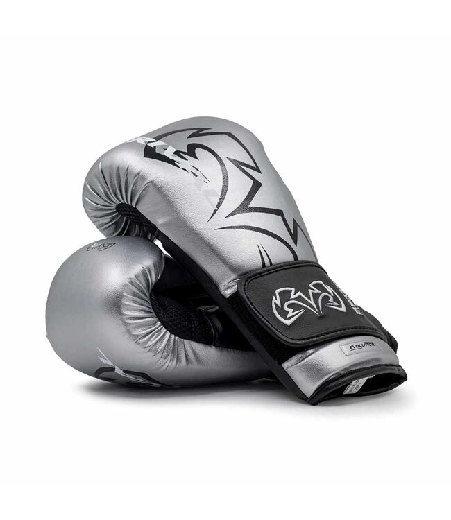 Rival RS11V Evolution Sparring Boxhandschuhe – Premium Trainingshandschuhe – Silber