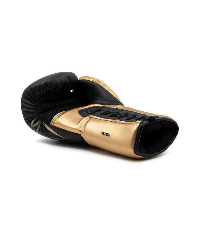 Rival RS100 Professional Sparring Boxhandschuhe – Multi‑Layer Foam – Wrist Lock 2™ – Schwarz/Gold