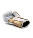 Rival RS100 Professional Sparring Boxing Gloves – Multi‑Layer Foam – Wrist Lock 2™ – White/Gold