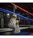Rival RS100 Professional Sparring Boxing Gloves – Multi‑Layer Foam – Wrist Lock 2™ – White/Gold