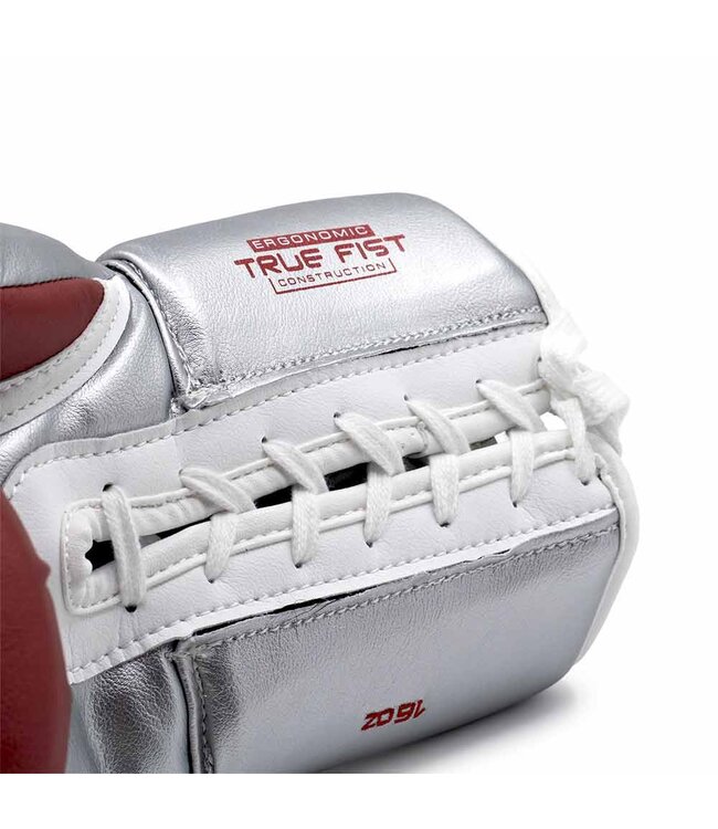 Rival RS100 Professional Sparring Boxhandschuhe – Multi‑Layer Foam – Wrist Lock 2™ – Rot/Silber