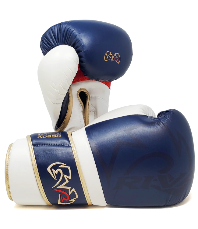 Rival RS80V Impulse Boxhandschuhe Navy | Sparring & Stabilität