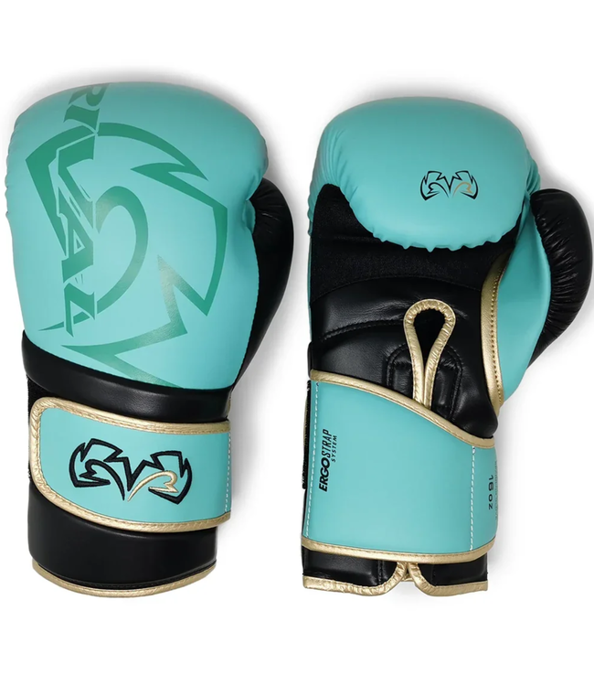 Rival RS80V Impulse Boxhandschuhe Aqua | Sparring & Stabilität
