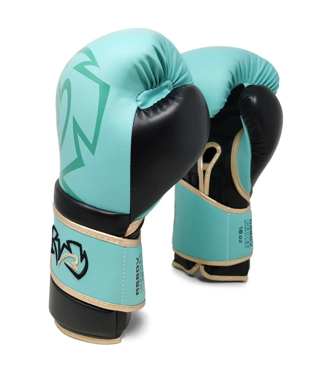 Rival RS80V Impulse Boxhandschuhe Aqua | Sparring & Stabilität
