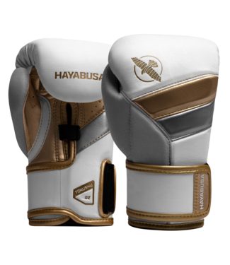 Hayabusa Hayabusa T3 Kids Boxing Gloves White Gold