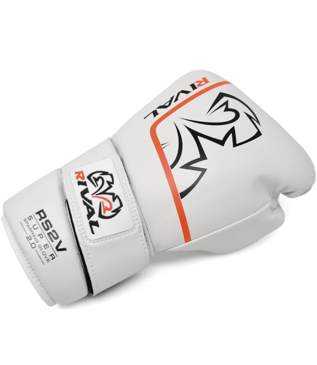 Rival RS2V Boxhandschuhe Weiß – Premium Super Sparring Gloves für Sparring & Training