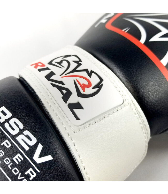 Rival RS2V Boxhandschuhe Schwarz – Premium Super Sparring Gloves für Sparring & Training