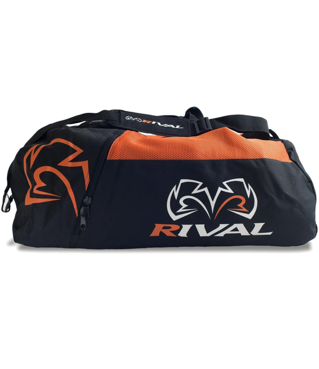 Rival RGB50 Gym Bag Orange – 76L Sporttasche mit Rucksackfunktion für Boxen & Kickboxen