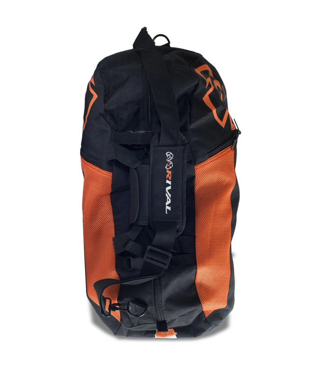 Rival RGB50 Gym Bag Orange – 76L Sporttasche mit Rucksackfunktion für Boxen & Kickboxen