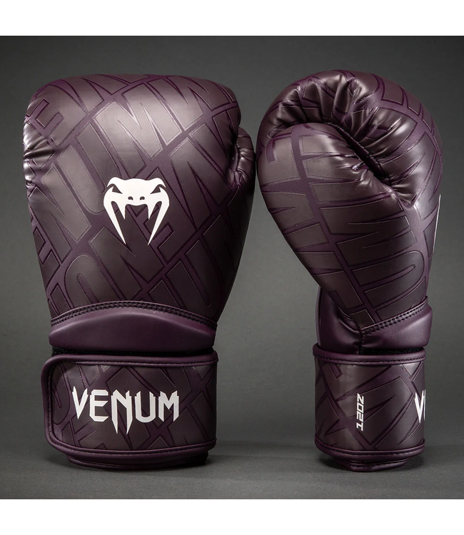 Venum Contender 1.5 XT 3D Boxhandschuhe – Dunkellila – Boxen und Kickboxen