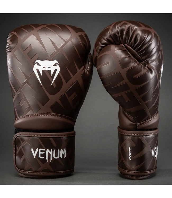 Venum Contender 1.5 XT 3D Boxhandschuhe – Dunkelbraun – Boxen und Kickboxen