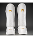 Venum Contender 1.5 XT 3D Shin Guards – White/Gold – Kickboxing & Muay Thai