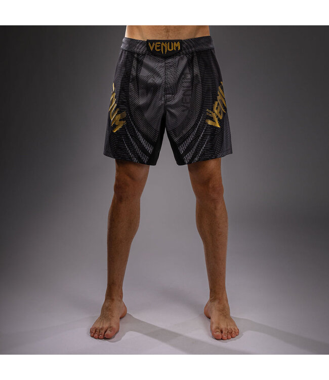 Venum Galactic 3.0 Fight Shorts – Black/Gold for Boxing, Kickboxing & MMA