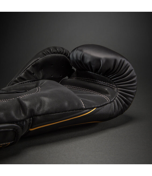 Venum G-Core Boxing Gloves – Black/Gold for Boxing, Kickboxing & Muay Thai