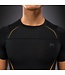 Venum G-Core Rashguard Korte Mouwen – Zwart/Goud voor Kickboksen & MMA