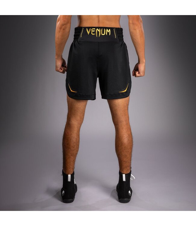 Venum G-Core Boxing Shorts Black/Gold – Lightweight Shorts for Boxing Training & Competition