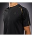 Venum G‑Core Dry Tech T‑Shirt – Quick‑Dry Sports Shirt for Boxing, Kickboxing & MMA – Black/Gold