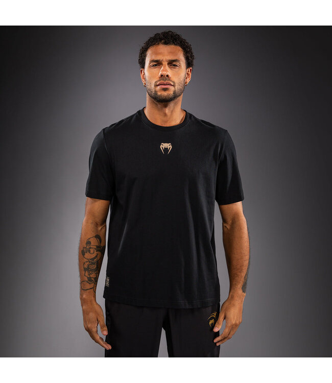 Venum Fight Icon Cotton T–Shirt – Black