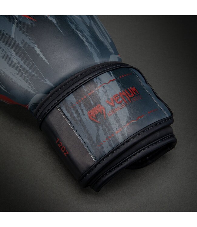 Venum Demon Boxhandschuhe Black Grey – Für Boxen, Kickboxen & Muay Thai