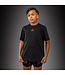 Venum Attack Kinder Baumwoll‑T‑Shirt – Schwarz/Rot – Youth Fit