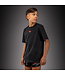 Venum Attack Kinder Baumwoll‑T‑Shirt – Schwarz/Rot – Youth Fit
