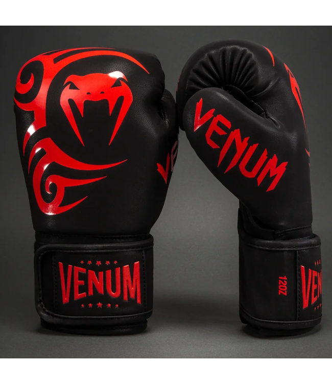 Venum Mike Tyson Replica Boxhandschuhe – Schwarz/Rot
