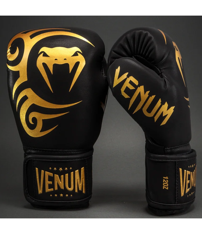 Venum Mike Tyson Replica Bokshandschoenen – Zwart/Goud