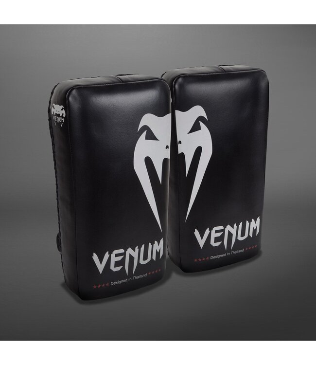 Venum Giant Kick Pads – Black/Ice (Paar) – Kickboxen & Muay Thai