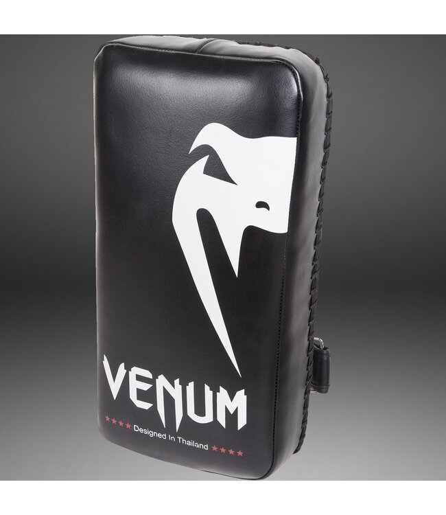 Venum Giant Kick Pads – Black/Ice (Pair) – Kickboxing & Muay Thai