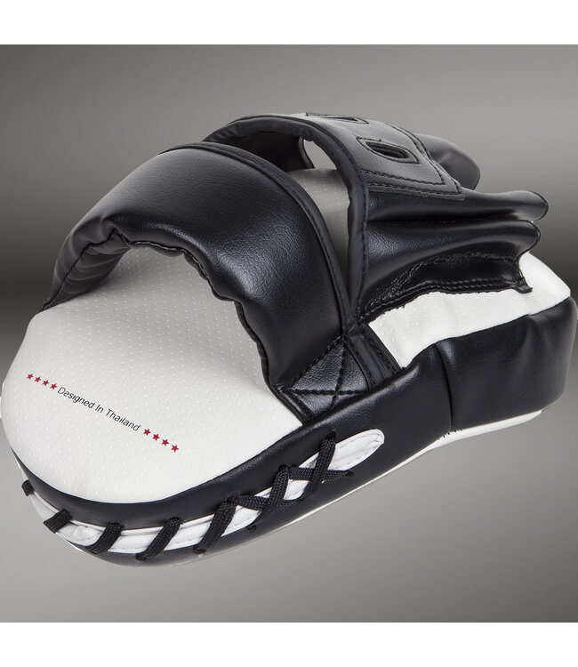 Venum Light Focus Mitts – Wit/Zwart voor Boksen, Kickboksen & Muay Thai