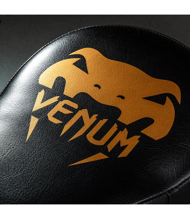 Venum Light Focus Mitts – Zwart/Goud voor Boksen, Kickboksen & Muay Thai