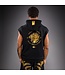 Venum x Mike Tyson Tiger Sleeveless Hoodie – Schwarz/Gold für Boxen, Kickboxen & Fitness