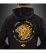 Venum x Mike Tyson Tiger Track Jacket – Schwarz/Gold für Boxen, Kickboxen & Fitness
