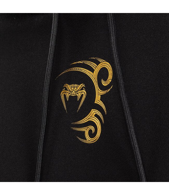 Venum x Mike Tyson Everyone Has a Plan Hoodie – Schwarz/Gold – Bequemer Trainingshoodie