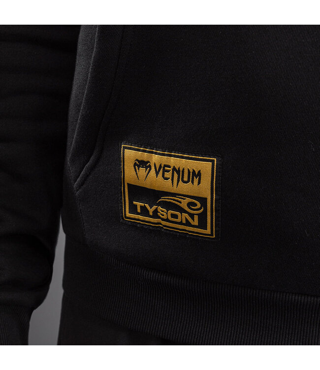 Venum x Mike Tyson Everyone Has a Plan Hoodie – Black/Gold – Comfortable Training Hoodie