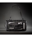 UFC Unity by Venum Fight Week Sporttasche mit Rucksack‑Duffel‑Design – Schwarz/Weiß
