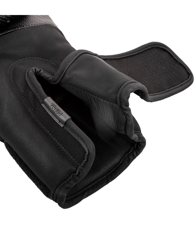 Venum Impact Boxing Gloves - Boxing, Kickboxing & Muay Thai – Black Black