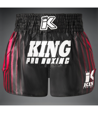 King Pro Boxing King Pro Boxing BLOODLINE Muay Thai Shorts Black/Red